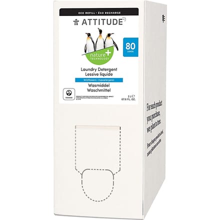 Attitude Bulk to Go Wasmiddel Wildflowers 80 wasbeurten