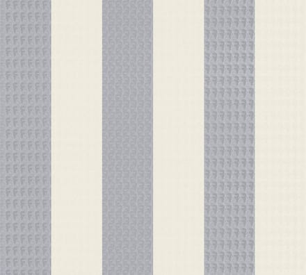 STREPEN BEHANG | Design - grijs zilver wit - A.S. Création Karl Lagerfeld