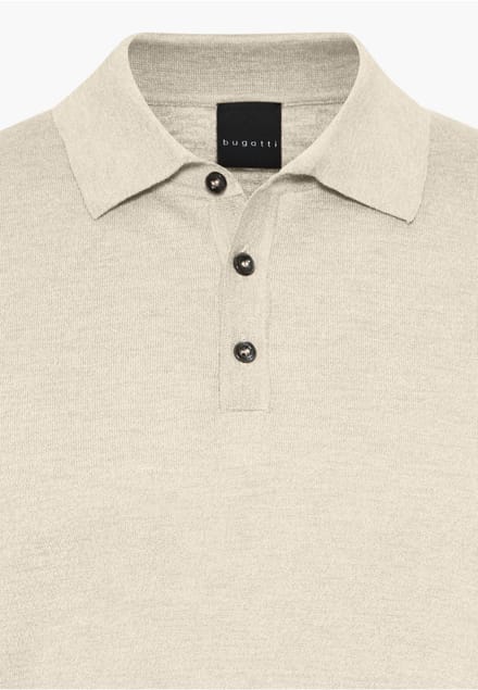 Bugatti Herren Poloshirt in een klassieke vorm