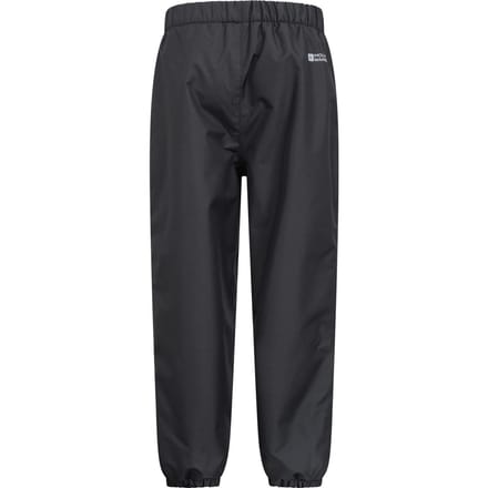 Mountain Warehouse Waterdichte kinder/kinderbroek met ripstop fleecevoering (Zwart)