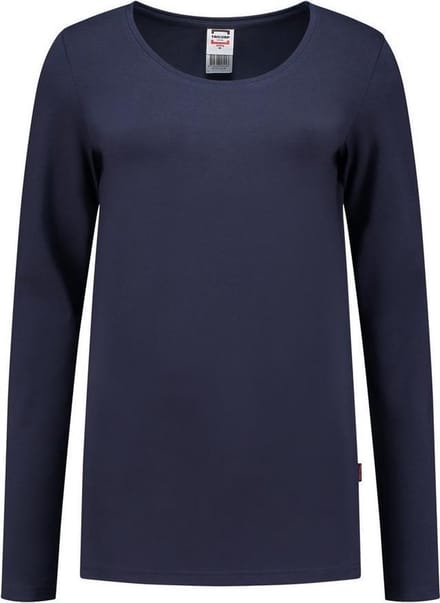 Tricorp T-shirt Lange Mouw Dames 101010 Ink - Maat S