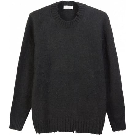 Crewneck geborsteld