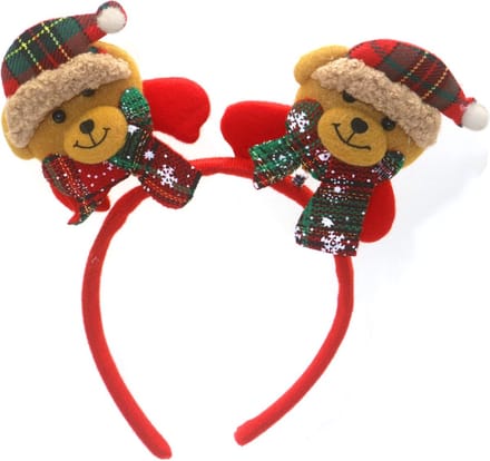 Haarband voor Kerst - Diadeem Kerstmis - Beer