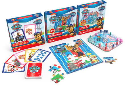 Spinmaster Paw Patrol Game Bundle 3-pack Bord- & kaartspellen Bordspellen Gezelschapspellen