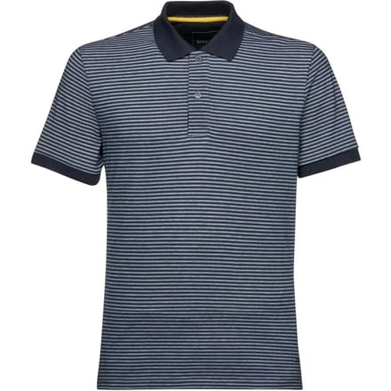 Geox Oxford Korte Mouw Poloshirt Blauw L Man