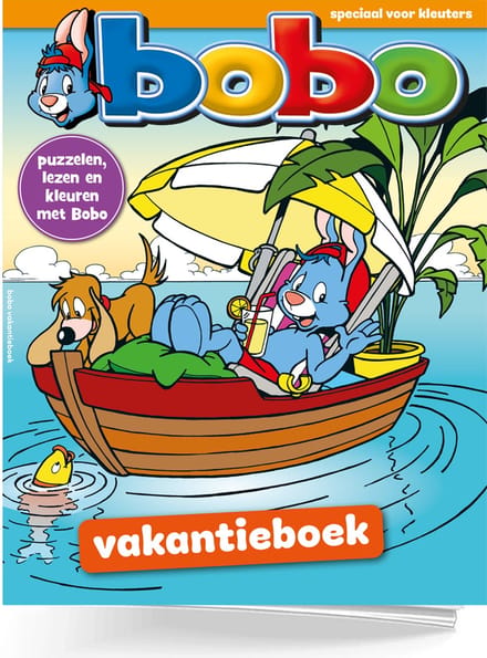 Bobo Vakantieboek - Voor 4 en 5 jaar - Doeboek voor kinderen