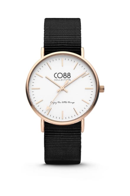 CO88 Collection 8CW-10022 - Horloge - Nato Nylon - zwart - 36 mm