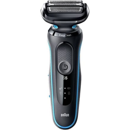 Braun 51-M1000s 51-M1000s Folie-scheerapparaat Zwart/blauw