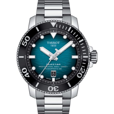 Tissot Seastar 2000 Professional Powermatic 80 Diver's T120.607.11.041.00 T1206071104100 600M herenhorloge blauw