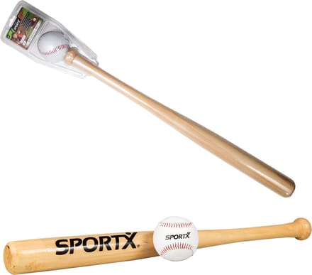 SportX Baseball Bat with Ball