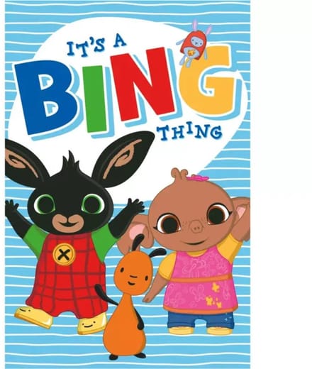 Bing fleece deken it's a Bing thing 100 x 150 cm