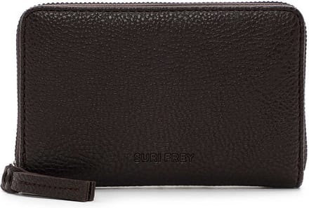SURI FREY Portemonnee SFY Debby Zip Around Wallet Brown Donkerbruin
