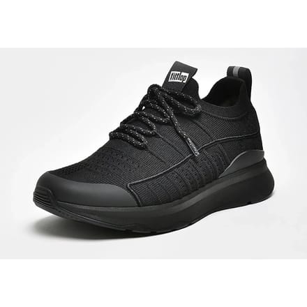 FitFlop Lace Up Sneaker - Active - Tonal ZWART - Maat 36