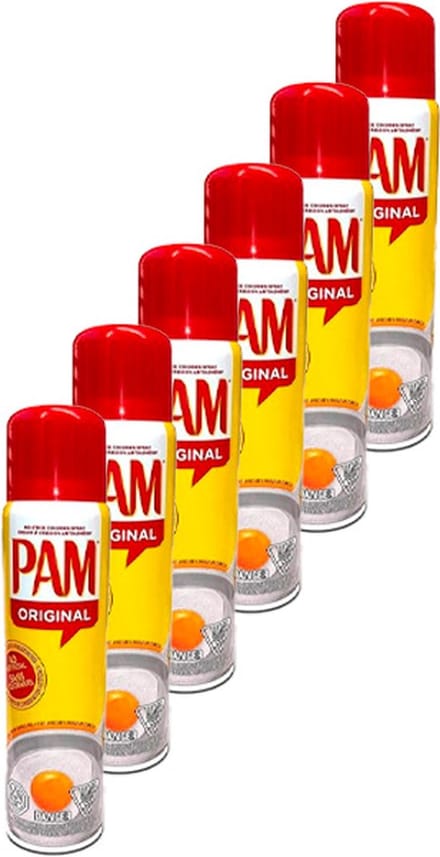 PAM | Cooking Spray | Original | 6 stuks | 6 x 170g