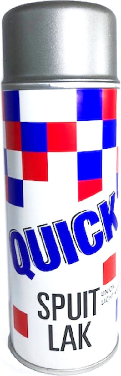 Quick Licht antraciet lak - 400ml - Sneldrogend - Duurzaam - Geschikt voor binnen en buiten