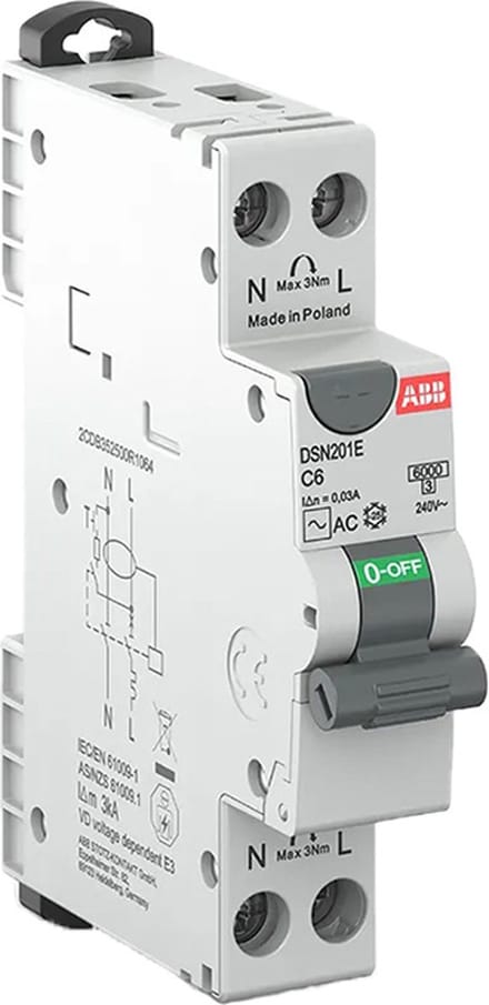 ABB DSN201E Aardlekschakelaar - 2CDB352501R1164 - E2ZB2