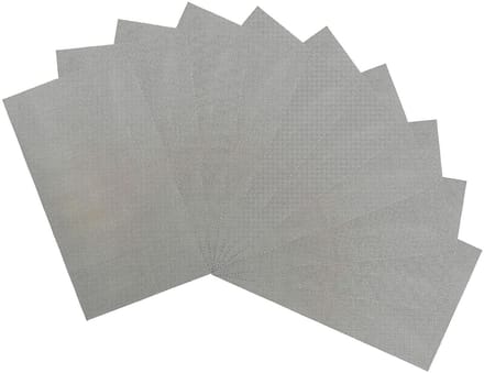 10 Stuks RVS Draadgaas Vellen 120 Mesh - Multifunctioneel Insectengaas, Filterdoek en Ongediertebescherming 20x15cm