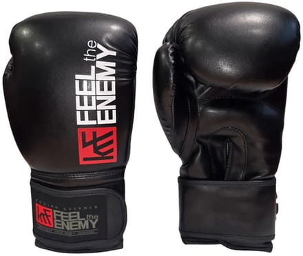 Krf Feel The Enemy Trainingshandschoenen Zwart 10oz