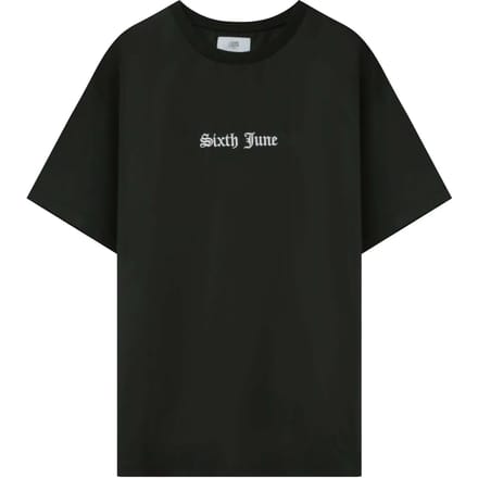 Oversized T-shirt Sixth June Gothic Letters