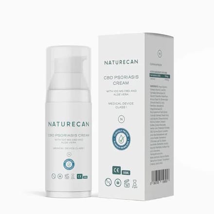 Naturecan CBD Psoriasis Crème - 50 ml - Breedspectrum CBD - THC-vrij