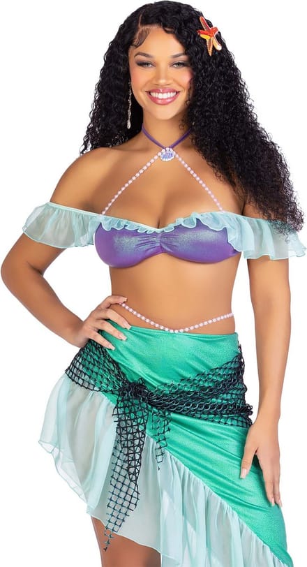 Vrouwenset Leg Avenue Mermaid Bra