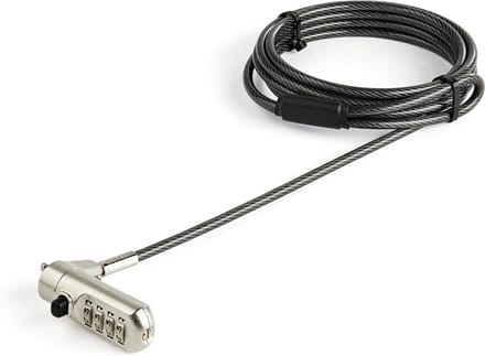 StarTech Laptop kabelslot - nano-slot - combinatie