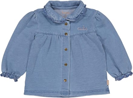 B.E.S.S baby meisjes Blouse Cutie Jog denim Stone Washed maat 86