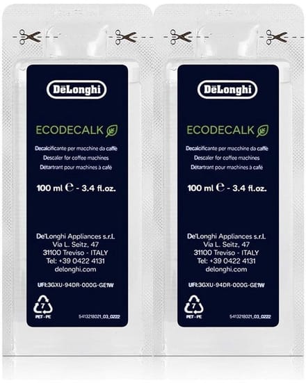 10x Delonghi EcoDecalk Ontkalker (2x 100ml) DLSC200