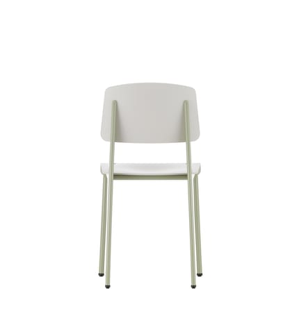 Vitra Standard SP stoel - Prouvé Gris Vermeer - warmgrijs
