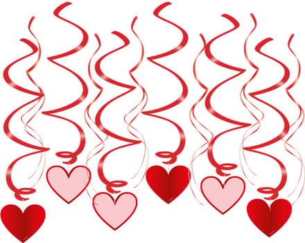 Swirl decorations - Love