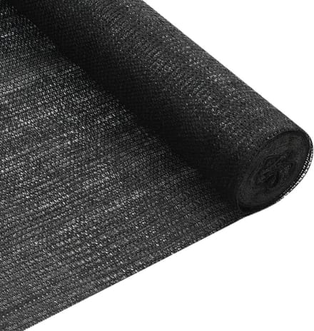 Privacy Net - Tuinscherm HDPE - Extra Privacy Creëren - UV- en Schimmelbestendig - 15x25 m - Zwart