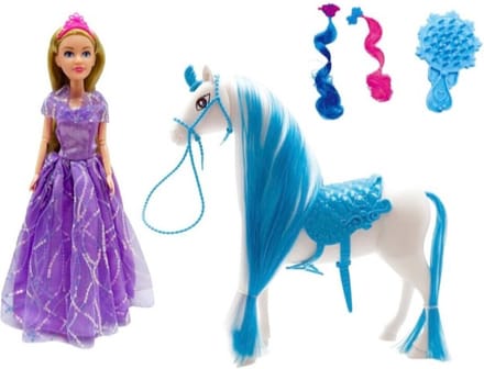 Prinsessenpop met Paard