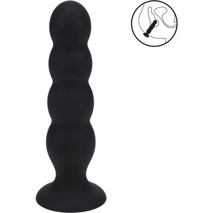 Levelz - Dubbele Siliconen Anaal Plug met Beweeg Kogel - XL