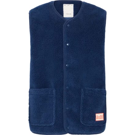 Mouwloos fleece Solid Tans