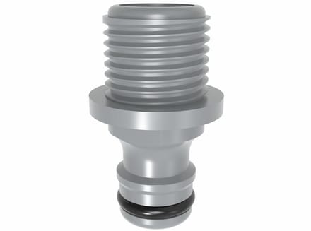 AWTOOLS AW61014 - Kraanaansluiting - 1/2" Draadaansluiting - ABS Materiaal - Rubberafdichting