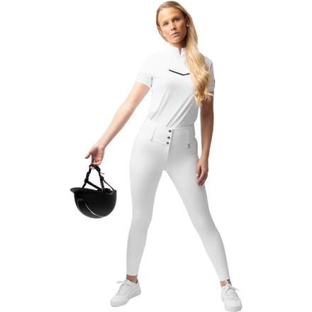 Horze Leonie dames fullseat rijbroek , White, 42