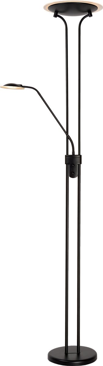 Lucide CHAMPION-LED - Leeslamp - Ø 30 cm - LED Dimbaar - 3000K - Zwart