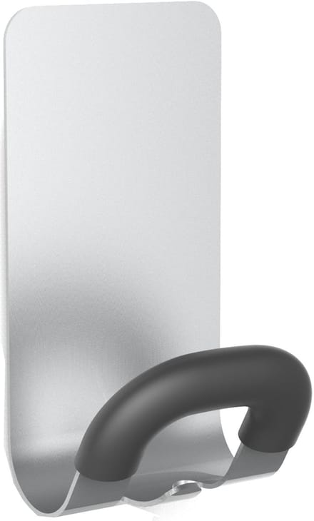 Magnetische klerenhaak 'MAG2', zilverkleurig, 1 haak