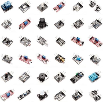 Sensor Kit voor Arduino - 35 sensoren - Uitgebreide Kit - Geschikt voor Arduino en Raspberry Pi