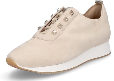 Peter Kaiser 73768 Sneakers - Suède - Dames - Beige - Maat 40