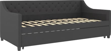 Majesteit-Dagbed - Antraciet/Grenen - 90x200