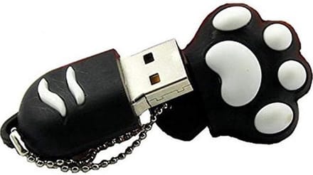 Kattenpootje usb stick 128GB 3.0
