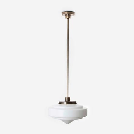 Hanglamp Pointy Stairs 20's Brons - Art Deco Trade