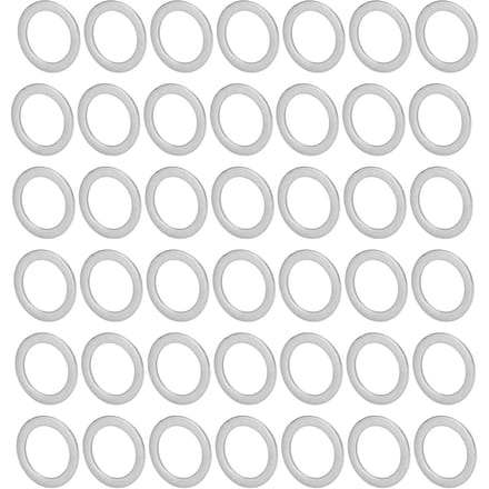120 Stuks Ringen Roestvrij Staal Plat 8mm Binnendiameter 11mm Buitendiameter Onderhoud