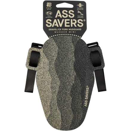 Ass Savers Mudder Mini Spatbord Zwart