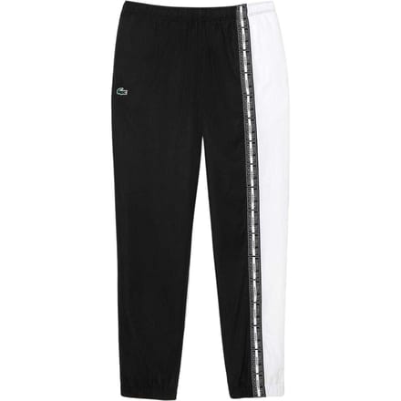 Lacoste Tracksuitbroek Heren Kleurblok (Zwart, Wit)