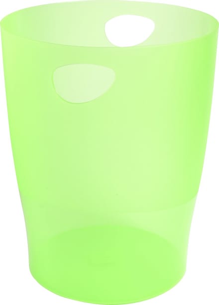 Exacompta 8x Papiermand met grote capaciteit van 15 liter. - Appelgroen - 45397D