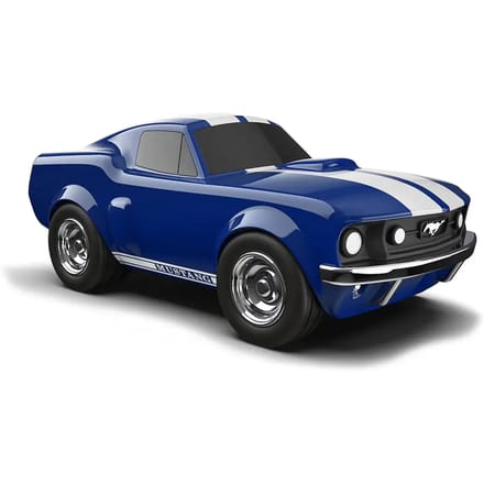 BAGHERA Speelgoedauto - Ford Mustang Blauw - 19X9,5X7,5Cm - In Geschenkdoos - 3 Jaar