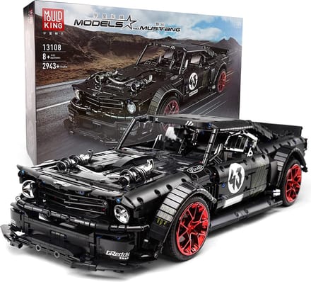 Mould King 13108 - Ford Mustang Hoonigan - 2943 onderdelen - Compatibel met grote merken - Bouwdoos