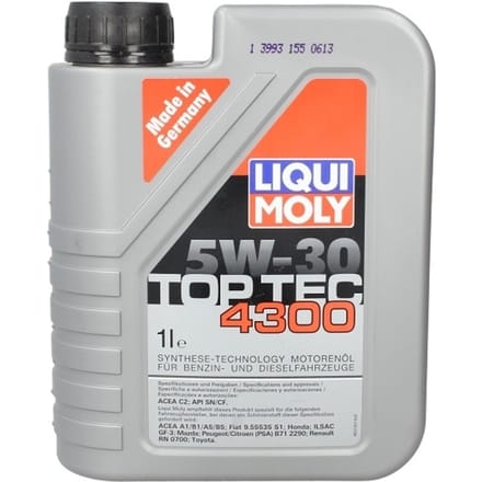 Motorolie LIQUI MOLY 3740 TopTec 4300 5W30 1L
